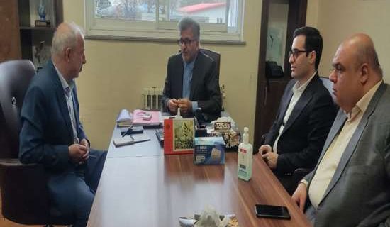 نشست مشترک نماینده مردم رشت و خمام با رئیس دانشگاه علوم پزشکی گیلان