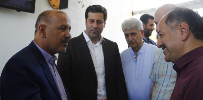 سلمان زارع نماینده مردم لاهیجان و سیاهکل در مجلس شورای اسلامی از پروژه های مدیریت شهری لاهیجان‌ بازدید کرد