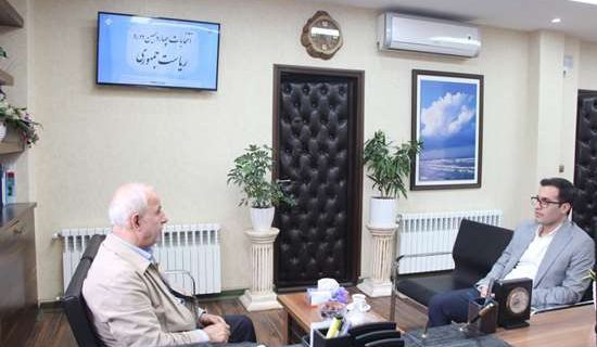 دکتر کوچکی نژاد نماینده مردم رشت و خمام در مجلس شورای اسلامی با معاون توسعه مدیریت ، منابع و برنامه ریزی دانشگاه دیدار کرد