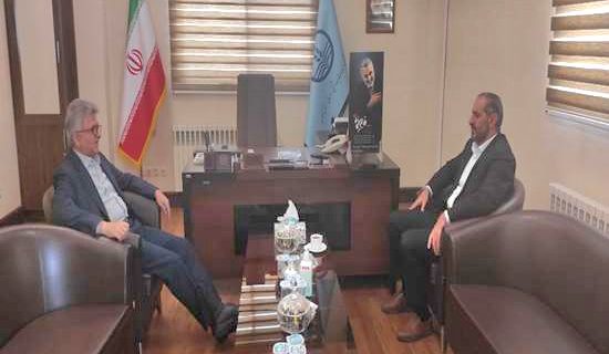 دیدار نماینده مردم آستارا در مجلس شورای اسلامی با رئیس دانشگاه علوم پزشکی گیلان