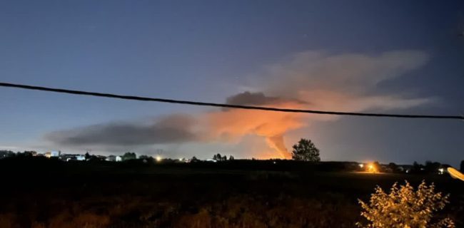 رژیم صهیونیستی یک نقطه در شهرک صنعتی رشت را مورد هدف قرار داد