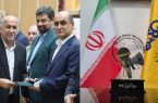 تجلیل از رئیس روابط عمومی گاز گیلان