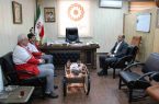 دیدار مدیرعامل جمعیت هلالاحمر گیلان با مدیرکل بهزیستی استان گیلان