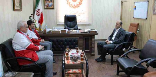 دیدار مدیرعامل جمعیت هلال‌احمر گیلان با مدیرکل بهزیستی استان گیلان