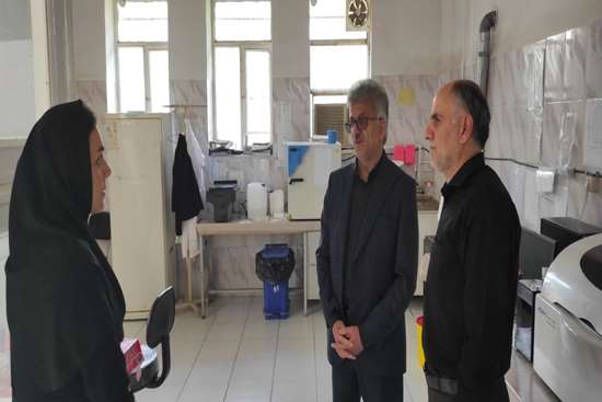 بازدید رئیس دانشگاه علوم پزشکی گیلان از مرکز جامع سلامت و اورژانس چابکسر
