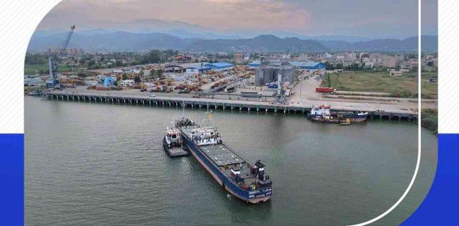 اولین کشتی تجاری از آذربایجان در بندرآستارا پهلوگرفت اولین کشتی تجاری از آذربایجان در بندرآستارا پهلوگرفت