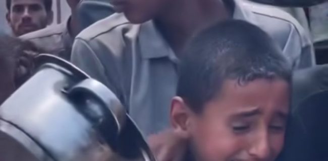 غزه در محاصره غذا، انسانیت در محاصره ادعا