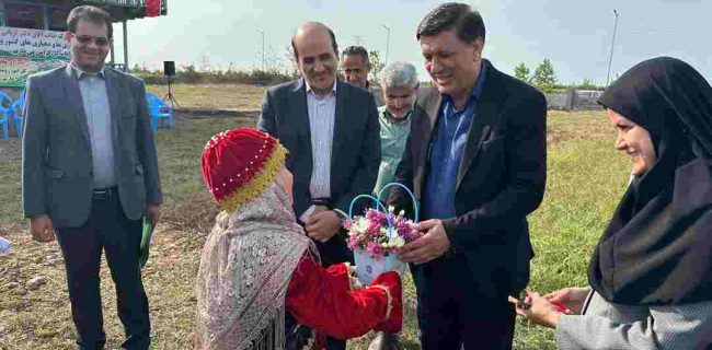 کلنگ‌زنی مجتمع گردشگری، تفریحی و اقامتی در روستای پاشاکی لاهیجان