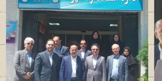 بازدید نماینده لاهیجان و سیاهکل از اداره استاندارد لاهیجان