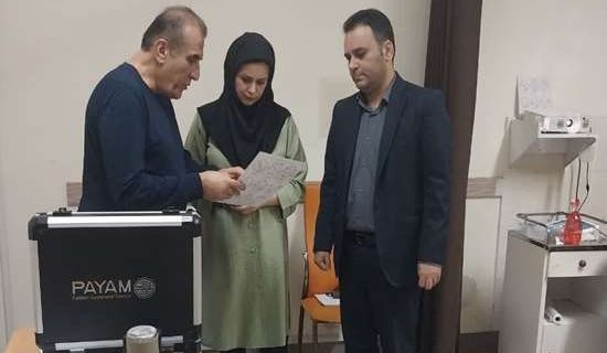 بازدید مدیر توسعه فناوری و رئیس مرکز رشد دانشگاه از واحدهای فناور مستقر در مرکز آموزشی و درمانی شفا