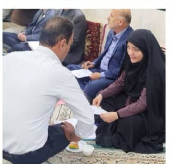  برگزاری میز خدمت فرماندار سیاهکل در دهستان خرارود