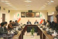 نشست هیئت رئیسه دانشگاه با مدیران مؤسسه ISC برگزار شد