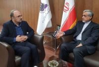 دیدار فرماندار رشت با مدیرعامل شرکت شهرک‌های صنعتی گیلان