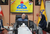 مدیر عامل شرکت گاز گیلان میزبان رئیس بهداشت و درمان صنعت نفت استان شد
