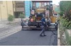 تداوم عملیات زیرسازی و آسفالت معابر در سطح منطقه پنج شهرداری رشت