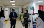بازدید سرزده سرپرست معاونت آموزشی دانشگاه علوم پزشکی گیلان از مرکز آموزشی و درمانی الزهرا (س) رشت