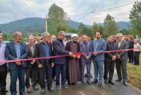 با حضور دکتر فکور فرماندار فومن در ماکلوان:  پروژه های تجمیعی آسفالت شهرداری ماکلوان افتتاح شد