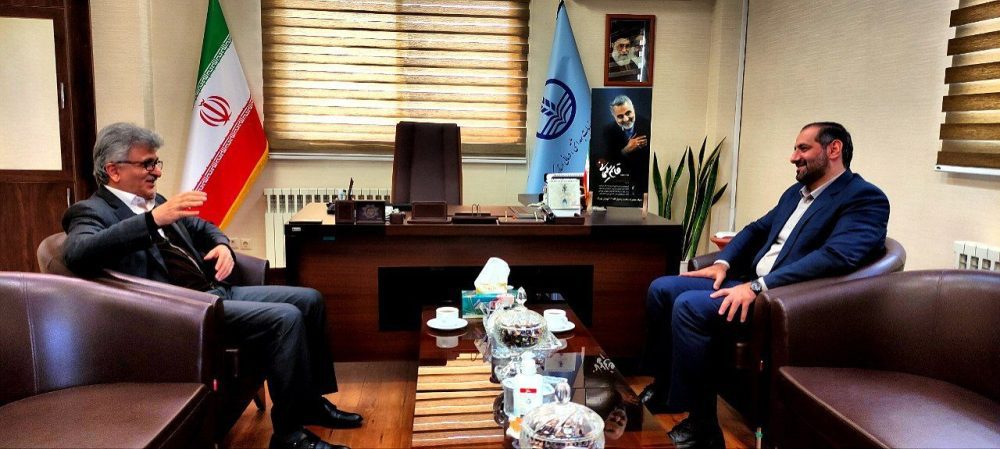 دیدار دکتر داداشی نماینده‌ی منتخب مردم آستارا در مجلس شورای اسلامی با رئیس دانشگاه علوم پزشکی گیلان