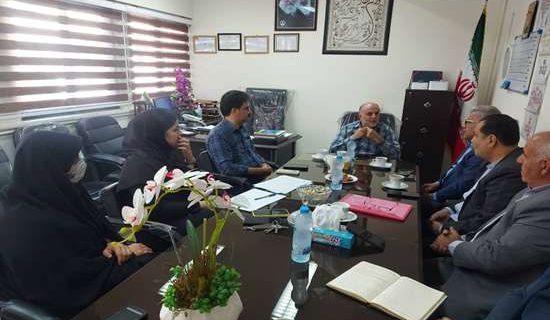 بازدید مدیر سازمان های مردم نهاد و خیرین سلامت دانشگاه از بیمارستان شهید انصاری رودسر