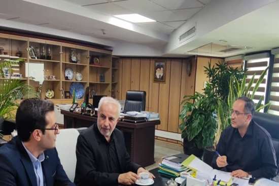 نشست معاون توسعه مدیریت، منابع و برنامه ریزی دانشگاه با معاون توسعه مدیریت و منابع و مدیرکل دفتر منابع توسعه فیزیکی وامور عمرانی وزارت بهداشت