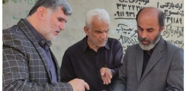 بازدید حاج نادر حسینی رییس کمیسیون فرهنگی شورای اسلامی شهر رشت و مهندس مجید عزیزی رییس شورای شهرستان رشت از مجتمع زرین بلوار خرمشهر