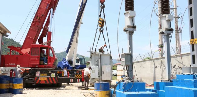 محمد افتخاری معاون طرح و توسعه شرکت برق منطقه‌ای گیلان:   عملیات اجرایی پروژه افزایش ظرفیت پست لیسار آغاز شد
