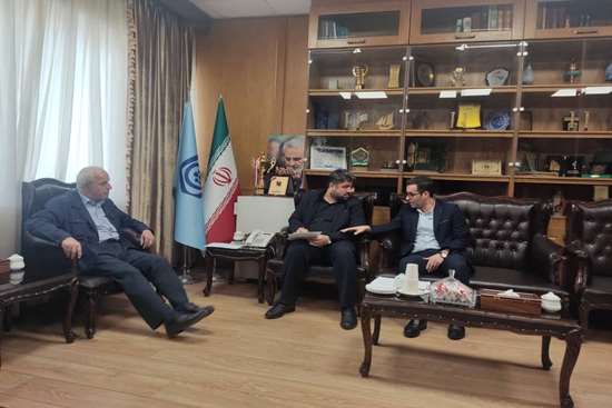 معاون توسعه مدیریت، منابع و برنامه ریزی دانشگاه با مدیرکل سازمان تامین اجتماعی کشور دیدار کرد