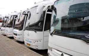 مدیرکل راهداری و حمل ونقل جاده ای استان گیلان:  اعزام روزانه ۳۵ دستگاه اتوبوس به مرزهای مهران و خسروی