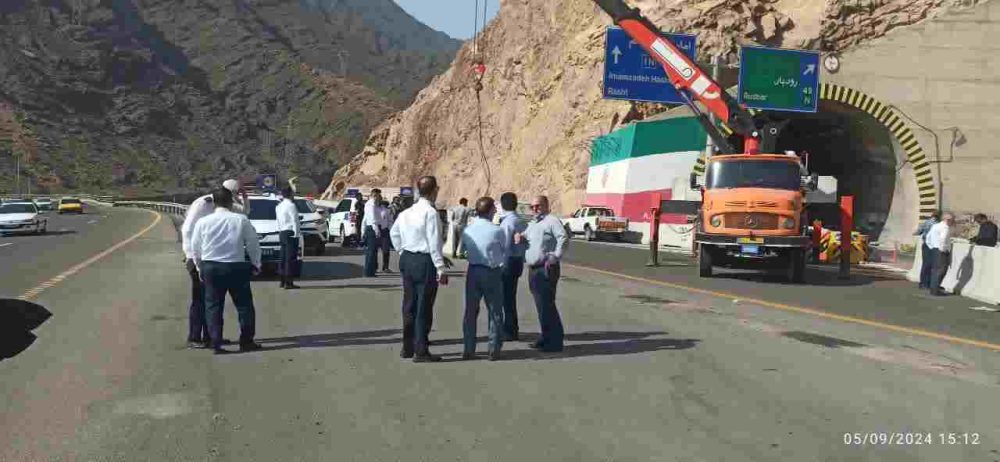 نیک فهم خبر داد ؛ مسیر آزاد راه رشت -قزوین در محدوده شهر رودبار بصورت موقت از شمال به جنوب در لاین مخالف بازگشای میشود