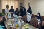 آیین تجلیل و اهدای لوح دوستدار کودک به بیمارستان کوثر شهرستان آستانه اشرفیه