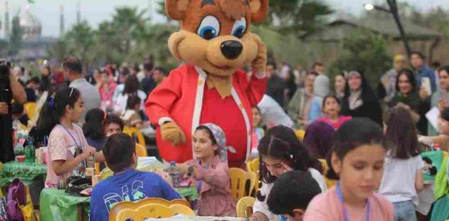 برپایی دومین جشنواره نقاشی تورنگ در پیاده راه سلامت پارک فجر لنگرود