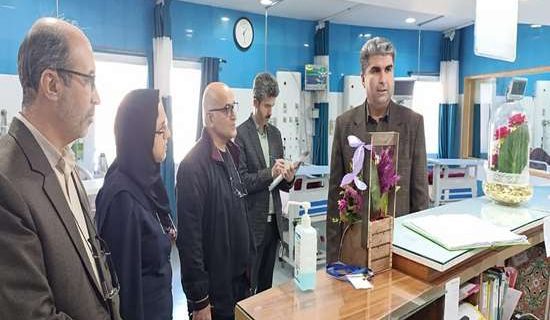 بازدید سرپرست مدیریت معاونت درمان دانشگاه علوم پزشکی گیلان از بیمارستان ۱۳۲ تخت‌خوابی شهرستان لنگرود