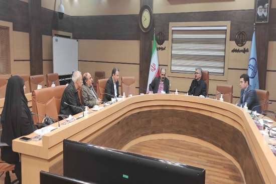 نشست مشترک گروه چشم پزشکی با رئیس دانشگاه علوم پزشکی گیلان