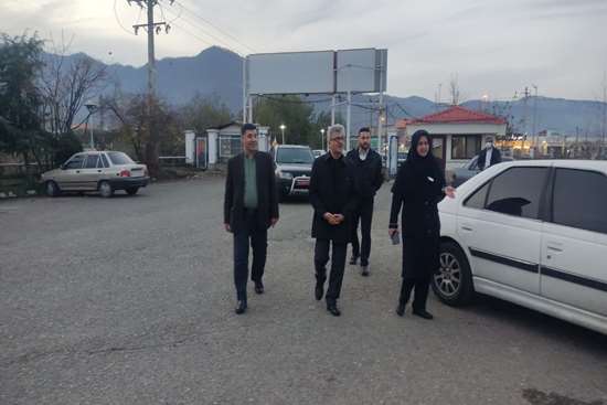 بازدید دکتر آشوبی رئیس دانشگاه علوم پزشکی گیلان از بیمارستان رسالت ماسال