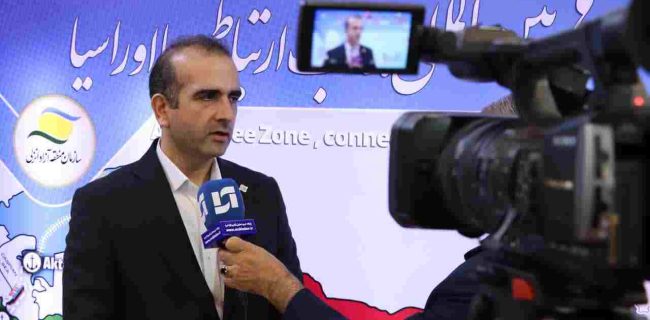 طاعتی مقدم در نمایشگاه بین‌المللی اوراسیا مطرح کرد: توسعه زیرساخت‌ها و فرصت‌های صادراتی منطقه آزاد انزلی