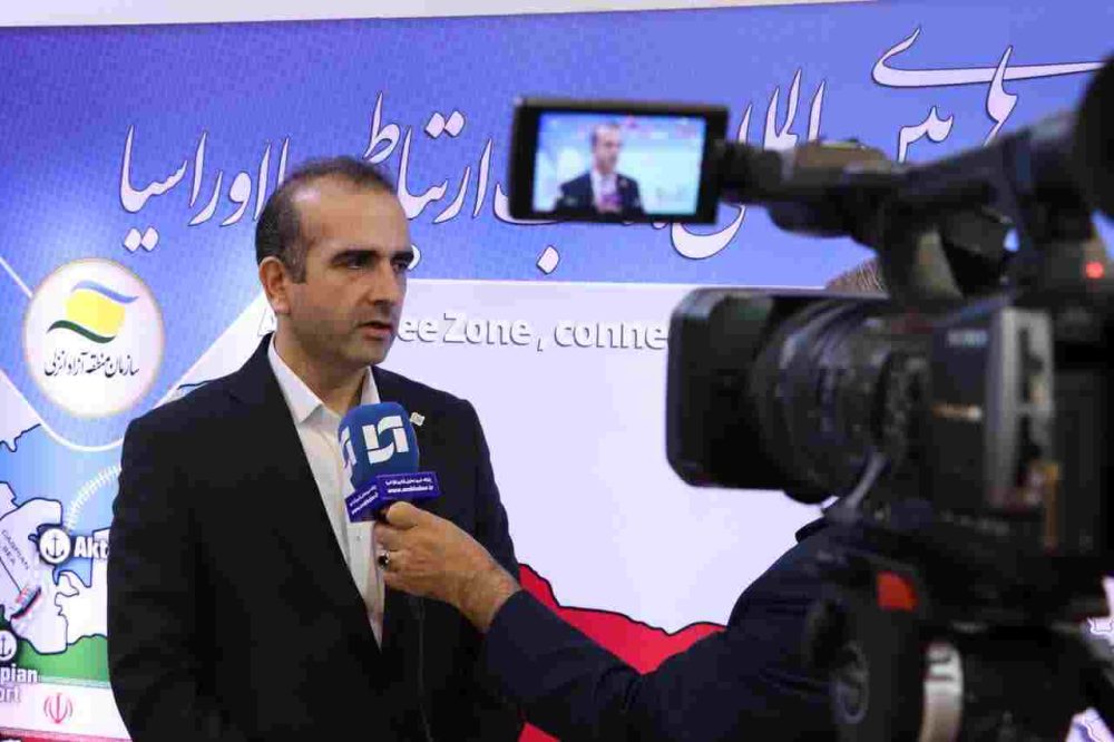 طاعتی مقدم در نمایشگاه بین‌المللی اوراسیا مطرح کرد: توسعه زیرساخت‌ها و فرصت‌های صادراتی منطقه آزاد انزلی