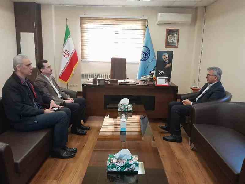 سرپرست مدیریت درمان تامین اجتماعی گیلان در دیدار با رئیس دانشگاه علوم پزشکی استان: تعامل دومجموعه افزایش خدمت رسانی را در پی خواهد داشت