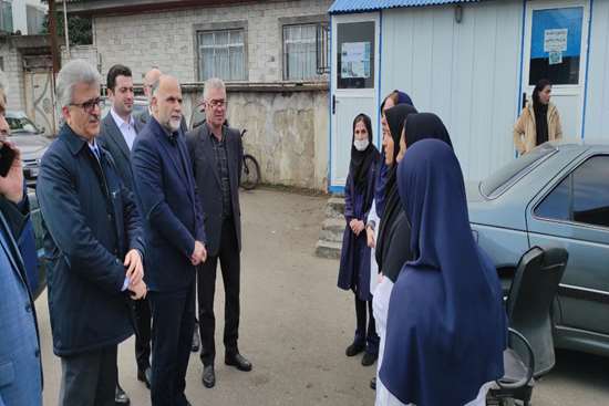 بازدید رئیس دانشگاه علوم پزشکی گیلان از معاونت بهداشتی و مرکز خدمات جامع سلامت سنگر