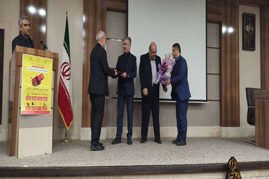 مراسم تکریم و معارفه سرپرست شبکه بهداشت و درمان شهرستان لاهیجان برگزار شد