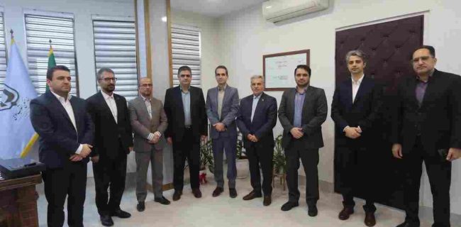 ملاقات مدیران کل شورای هماهنگی راه و شهرسازی استان گیلان با مدیرکل بنیاد مسکن انقلاب اسلامی