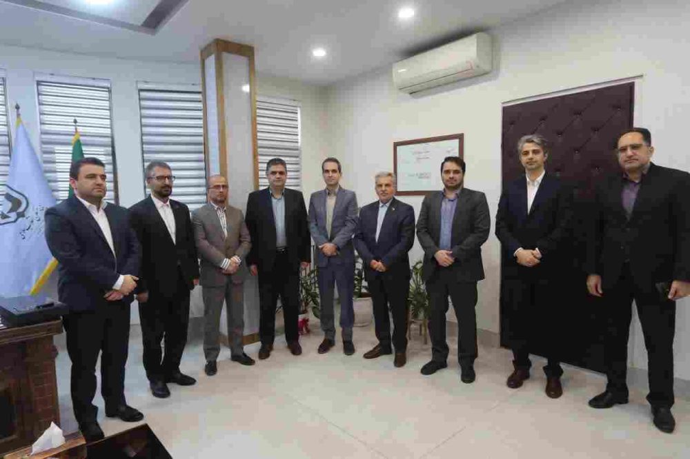 ملاقات مدیران کل شورای هماهنگی راه و شهرسازی استان گیلان با مدیرکل بنیاد مسکن انقلاب اسلامی
