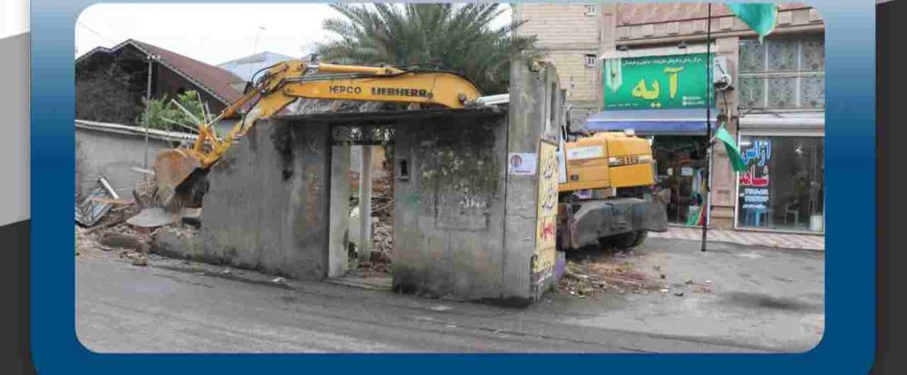 آغاز عملیات بازگشایی معابر شهری در لنگرود