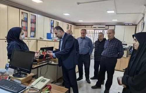 تجلیل از بانوان شاغل در دفترمرکزی شرکت شهرک های صنعتی استان گیلان