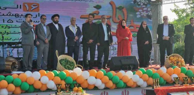 دکتر مهدیه رزاقی عضو شورای اسلامی شهر کومله در جشنواره بهار نارنج ؛  برای برگزاری این جشنواره رنج بسیار کشیدیم