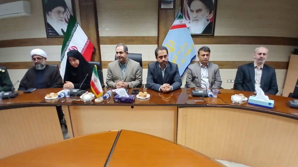 معارفه وحید پورحضرت فرماندار رودبار برگزار شد