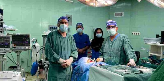 عمل جراحی نادر رزکسیون لارنگوتراکئال برای اولین بار در گیلان با موفقیت انجام شد