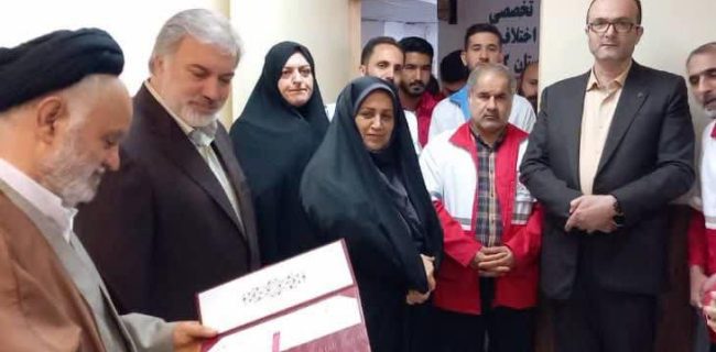 افتتاح اولین خانه تخصصی هلال در مجتمع شوراهای حل اختلاف و دادگاه های صلح رشت