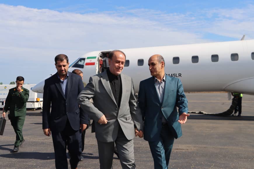 حمیدرضا حاجی بابایی نائب رئیس مجلس شورای اسلامی وارد گیلان شد