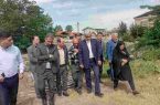 بازدید میدانی فرماندار رشت از روستاهای بخش مرکزی