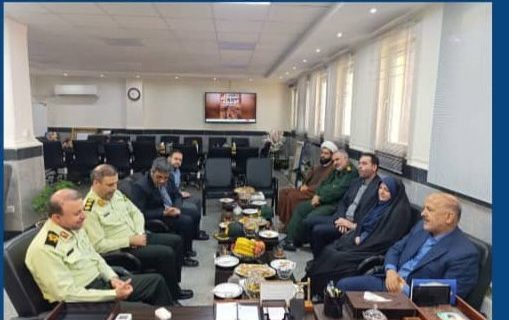 فرماندار سیاهکل در دیدار با فرمانده انتظامی گیلان: مجموعه فرمانداری سیاهکل با پرسنل خدوم انتظامی تعامل دوسویه دارند 